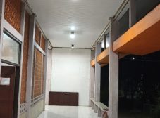 Pencahayaan Lampu Selasar Masjid Baitul Ilmi Itera